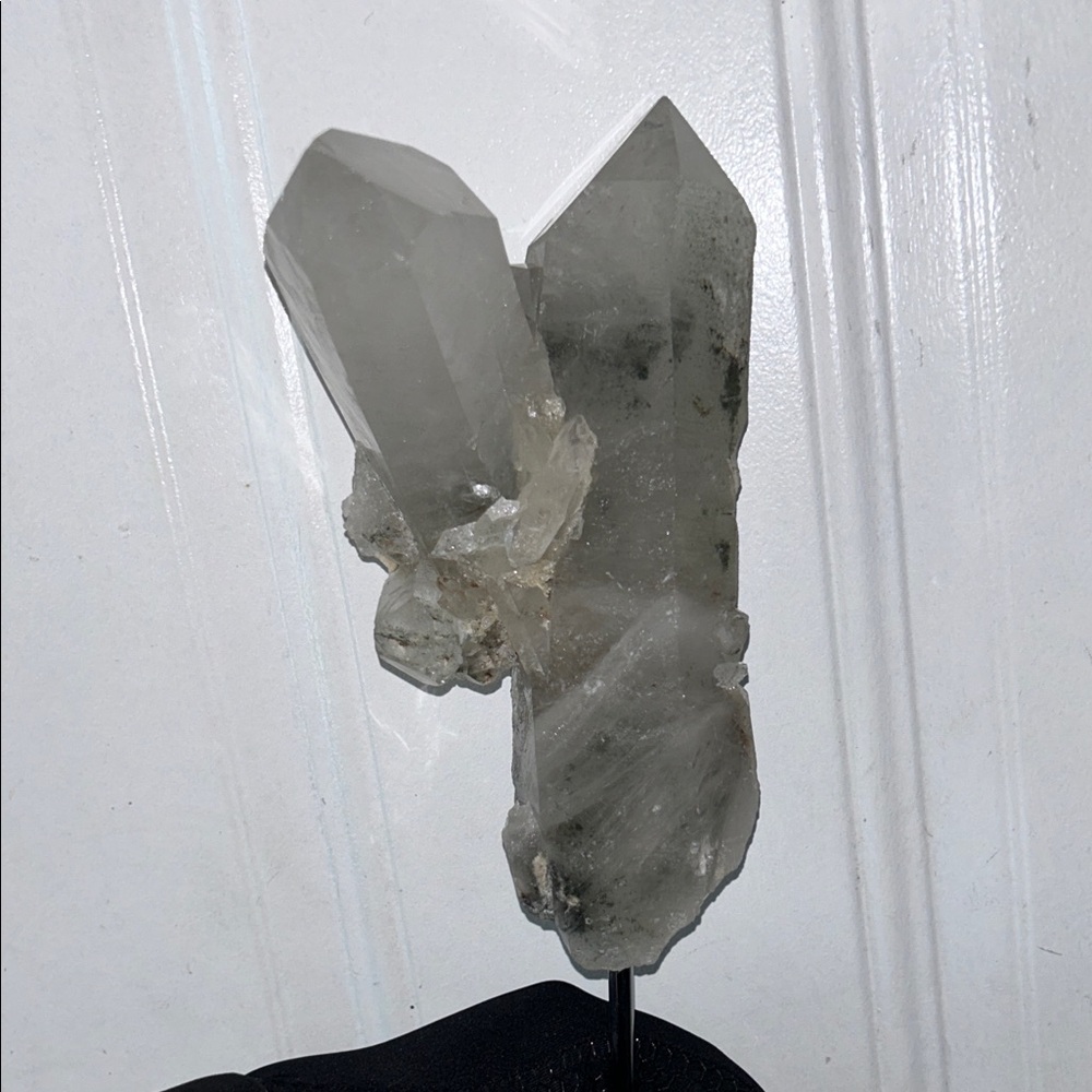 Elegant Crystal Quartz Home Accent large garden